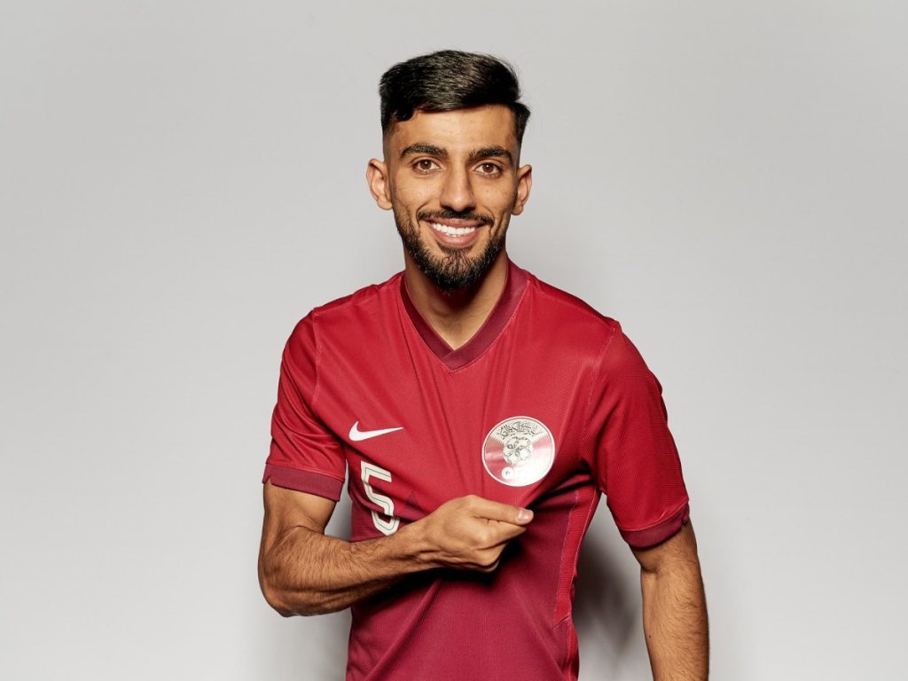 Tarek Salman qatar football player wallpaper