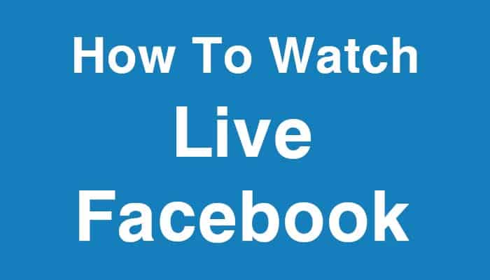 how to watch fifa world cup live facebook