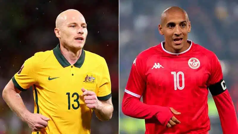 tunisia vs australia world cup football game